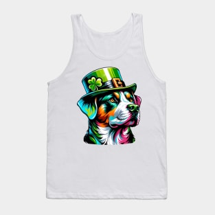 Segugio Italiano Enjoys Saint Patrick's Day Fun Tank Top